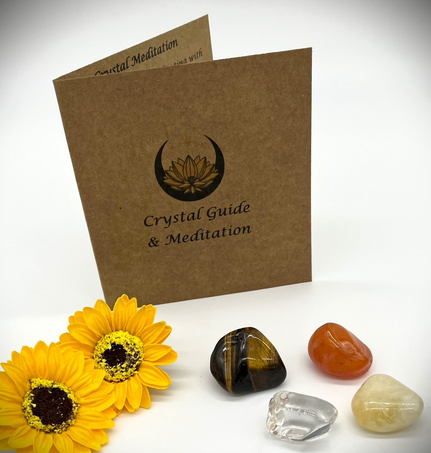 The Buddha Happy Meditation &  Wellness Gift, Mindfulness, Positivity, Crystals, Oil Burner, Incense, Mandala Beads, Buddha, Birthday Gift