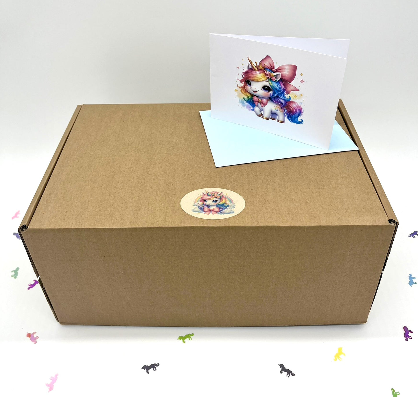 BRAND NEW The Unicorn Gift Box, Fun Gift for Girls, Children's Birthday, Luxury Tutu, Unicorn Activities, Girls Gift, Unicorn Stationery,