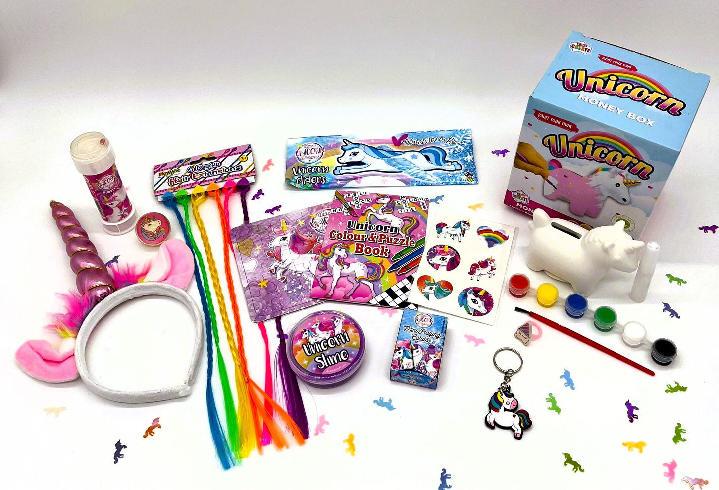 BRAND NEW The Unicorn Gift Box, Fun Gift for Girls, Children's Birthday, Luxury Tutu, Unicorn Activities, Girls Gift, Unicorn Stationery,