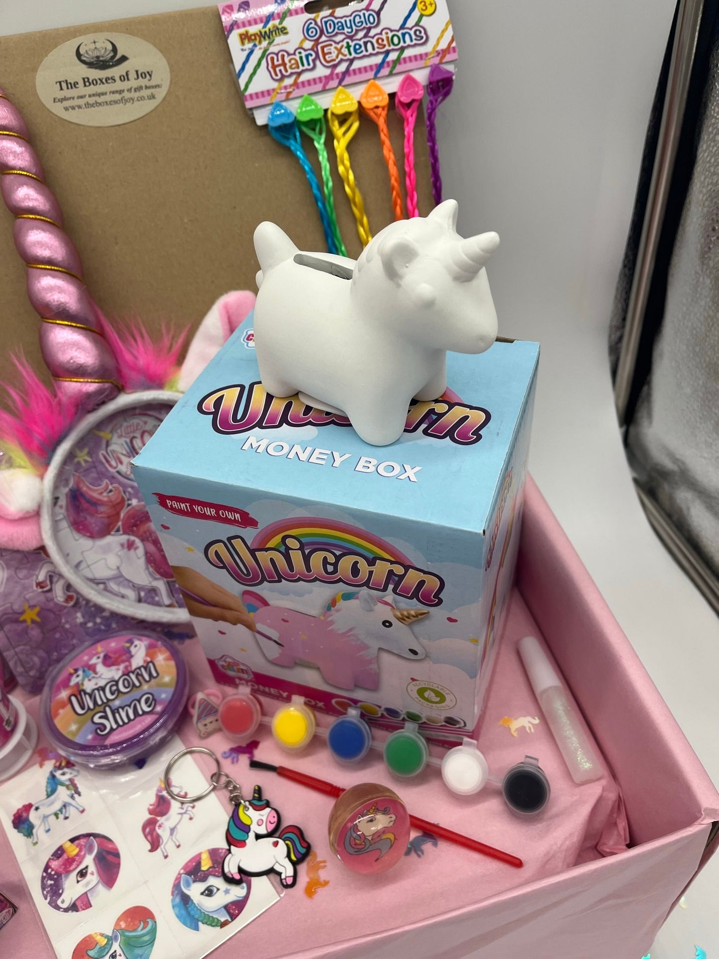 BRAND NEW The Unicorn Gift Box, Fun Gift for Girls, Children's Birthday, Luxury Tutu, Unicorn Activities, Girls Gift, Unicorn Stationery,