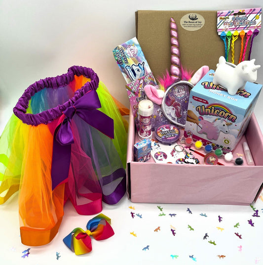 BRAND NEW The Unicorn Gift Box, Fun Gift for Girls, Children's Birthday, Luxury Tutu, Unicorn  Activities, Girls Gift, Unicorn Stationery,