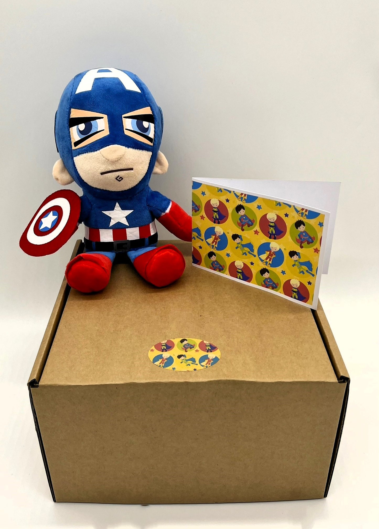 BRAND NEW The Superhero Blue Gift Box, Fun Gift for Children, Luxury Cape, Children's Birthday, Boys Gift, Dress Up, Imaginative Play,