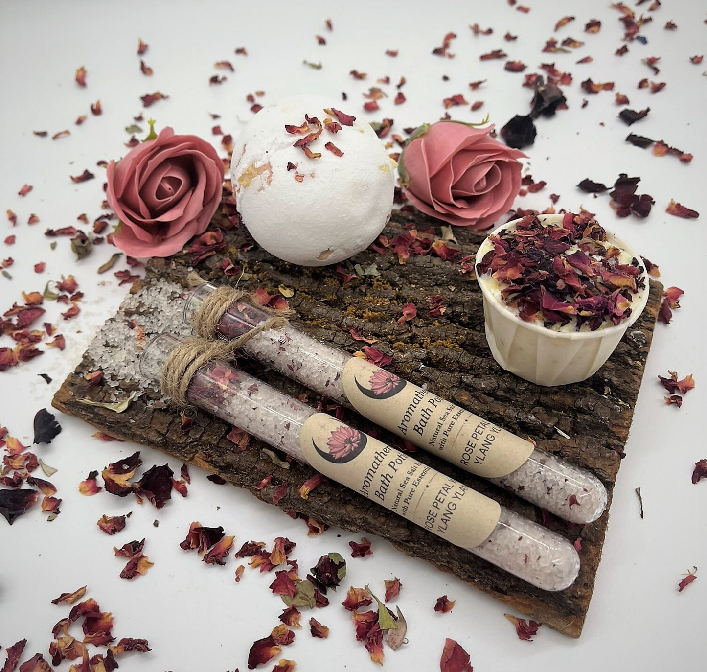 NEW Wonderful Rose Handmade Spa Collection, Pure Luxury & Relaxation, Ladies Gift Hamper, Unique Gift, Bath Ritual, Love Ritual, Birthday,