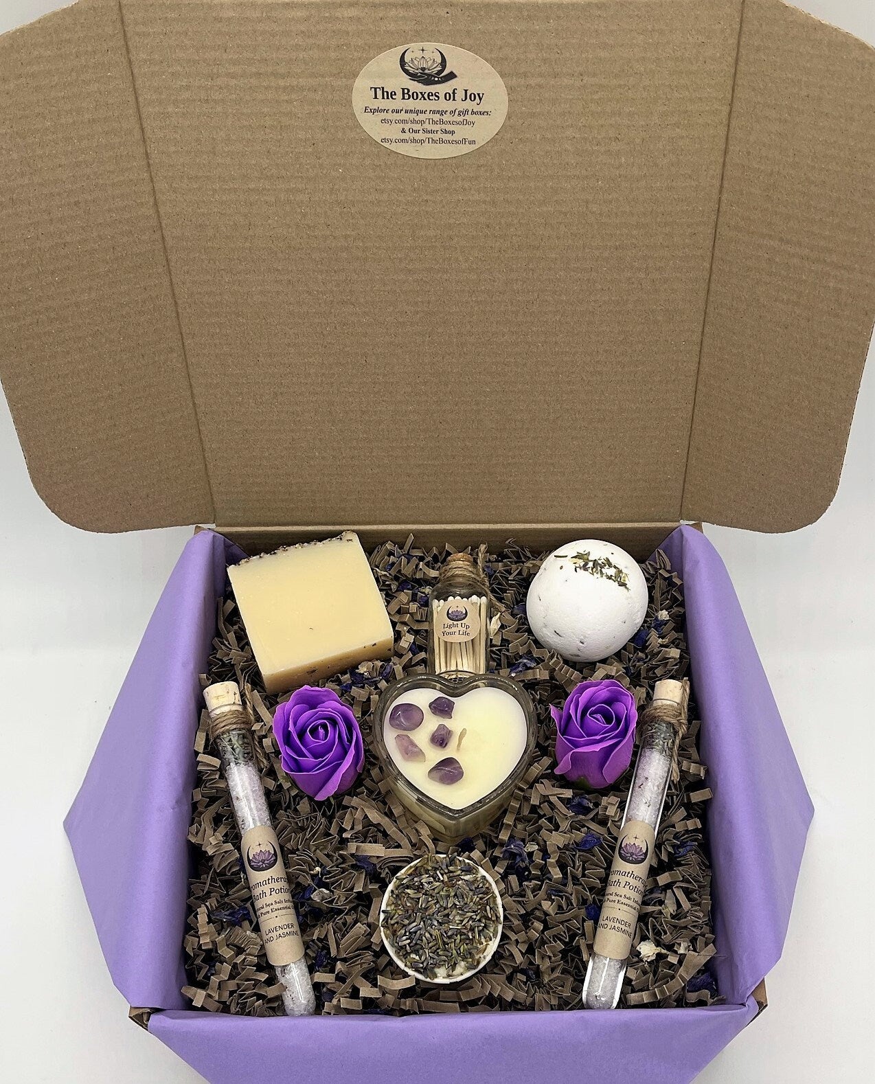 NEW The Wonderful Lavender Handmade Spa Collection, Pure Luxury & Relaxation, Ladies Gift Hamper, Unique Gift, Bath Ritual, Birthday Present